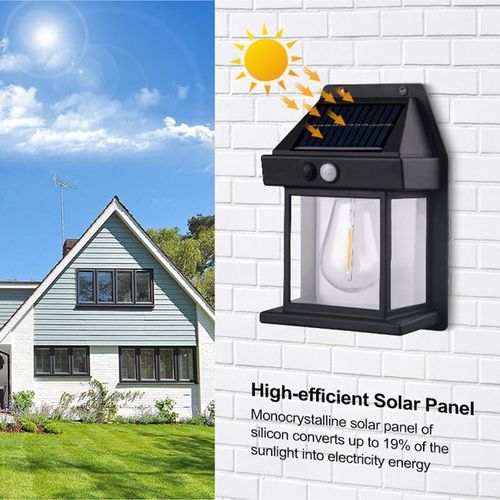 ⭐2024 novas luzes solares externas compre uma e ganhe outra grátis