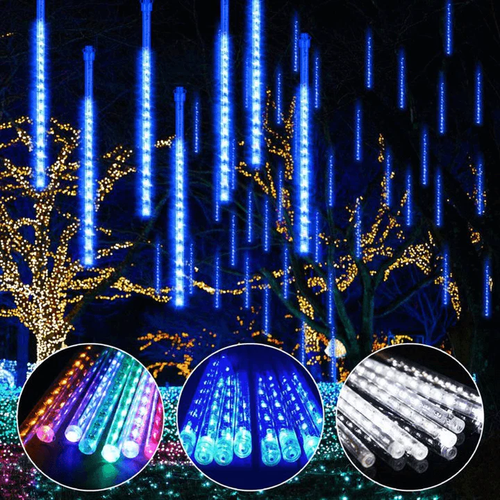 Luz solar para chuva de meteoros - iluminação incrível