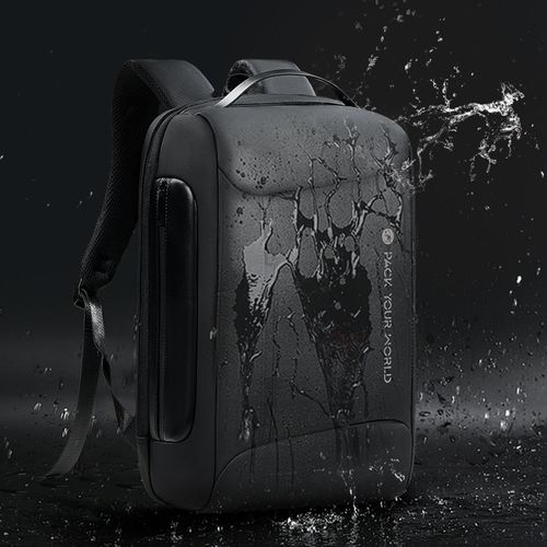 Mochila multifunções com fecho antirroubo para carregamento usp