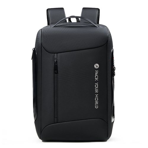 Mochila multifunções com fecho antirroubo para carregamento usp