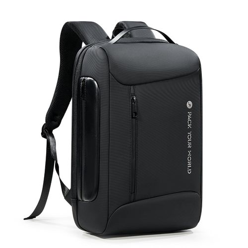Mochila multifunções com fecho antirroubo para carregamento usp