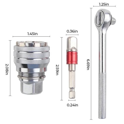 Furadeira Elétrica Soquete Universal Mágico
