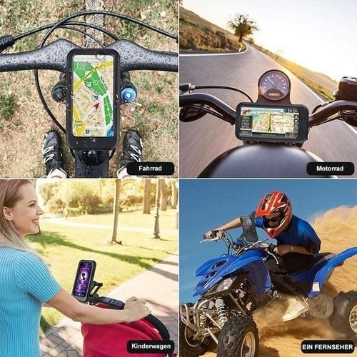 🔥Suporte impermeável para telefone para bicicleta e motocicleta