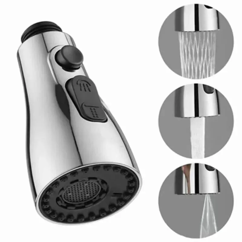 Cabeça De Pulverização Rotativa De 360° Para Torneiras De Cozinha