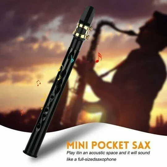 💯✨Key Of C Two Octave Range Saxphone de bolso para viagem🚀Por tempo limitado, 50% desconto 🚀Angola cash on delivery