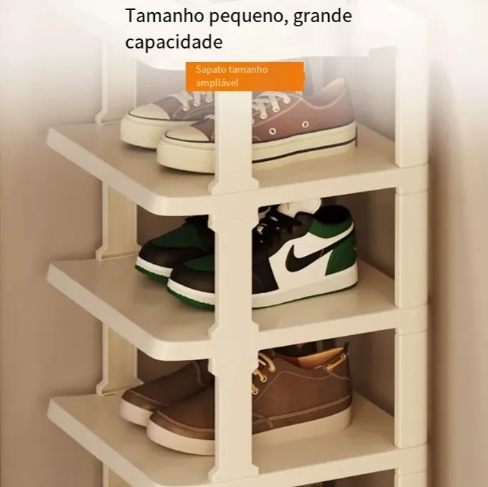 Suporte prático para organização perfeita de calçados Limitar descontos👞