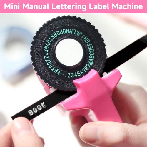 Mini Manual Lettering Label Machine