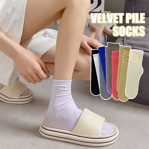 Velvet Pile Socks