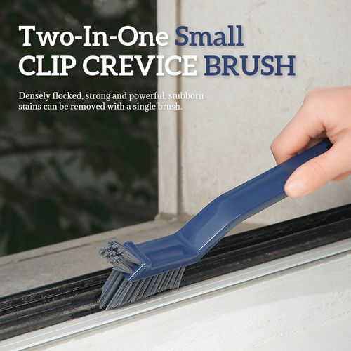 Two-In-One Small Clip Crevice Brush