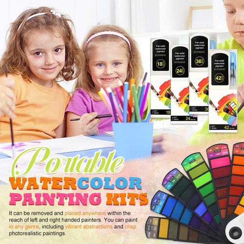 Portable Watercolor Painting Kits