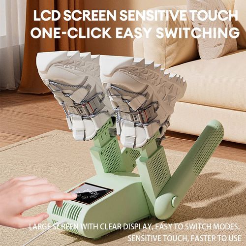 Shoe Dryer Portable Electric Shoe and Boot Dryer 180° Folding Design Smart Display for Shoes Gloves Hats Socks Ski Boots