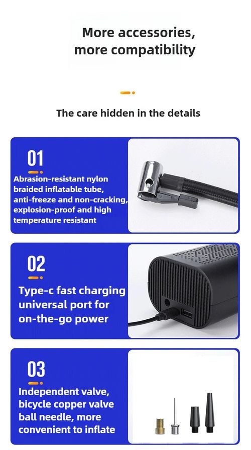 150PSI Car Wireless Inflator Portable Car Auto Inflator Small Sedan Tire Inflator Motorcycle Bicycle Basketball with Storage Bag