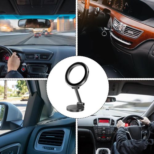 Magnetic Phone Mount 360 Rotation Magnetic Phone Mount Vehicle Navigation Holder For Car Truck SUV RV Vehicle Daily Commuting