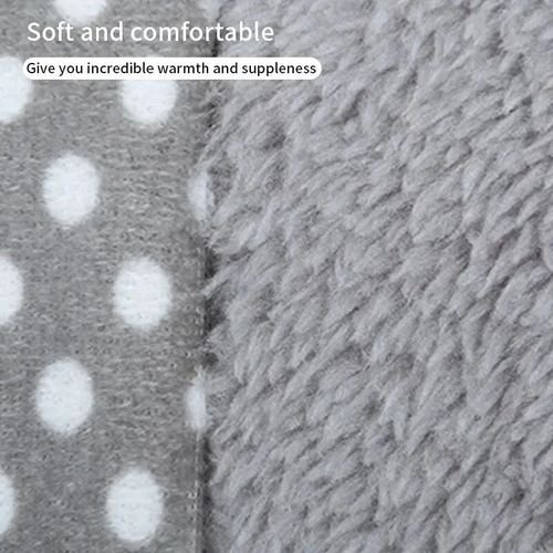 Dot Pattern Electric Hot Water Bag 500W 220V Rechargeable Winter Hand Warmer Double Insert for Cold Weather Comfort