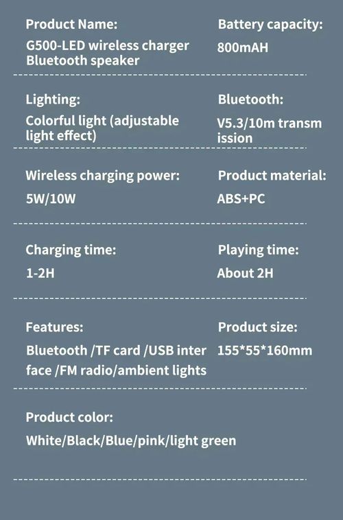 Wireless Speaker Charger Night Light with Alarm Clock Charging Function Atmosphere Lamp LED Table Lamp for Bedroom Home Decor