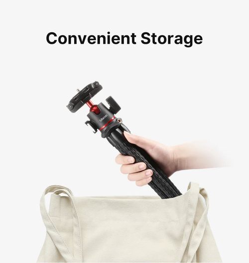 VIJIM Ulanzi MT-33 Flexible Octopus Tripod for Phone Camera DSLR 2in1 Design Tripod With Phone Holder Side Cold Shoe 1/4'' Screw