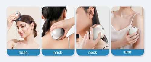 Electric Scalp Massager Handheld Portable  Scalp Massager Head Scratcher for Full Body Massage Deep Clean and Stress Relax.