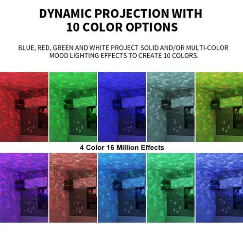 New LED Starry Galaxy Projector Night Light Child Gift USB Bluetooth Music Player Star NightLight Colorful Projector Night Lamp