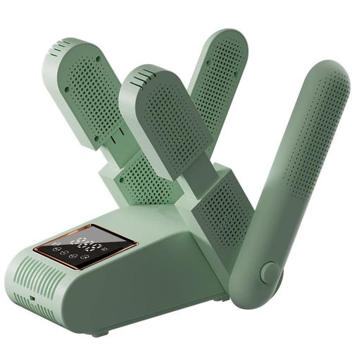 Shoe Dryer Portable Electric Shoe and Boot Dryer 180° Folding Design Smart Display for Shoes Gloves Hats Socks Ski Boots