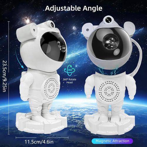 Astronaut Galaxy Projector Lamp - Star Projector Light, Bluetooth Speaker, Star and Moon Galaxy Lights for Bedroom with  remote