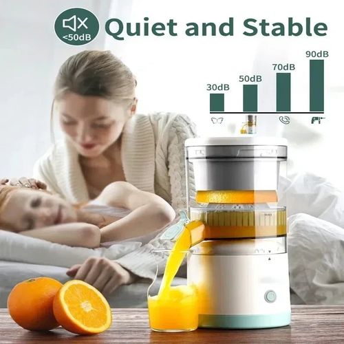 HOMEFISH Electric Juicer Juice Cup Citrus Orange Squeezer USB Charging Fruit Juicer Blender Fresh Separator Press Machine