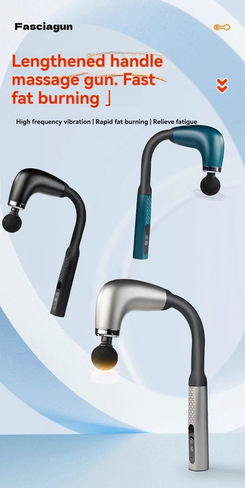 2025 New Smart Fascia Gun Electric Massager Massage Hammer Electric Fascia Gun Home Handheld Hammer Back Artifact Christmas Gift