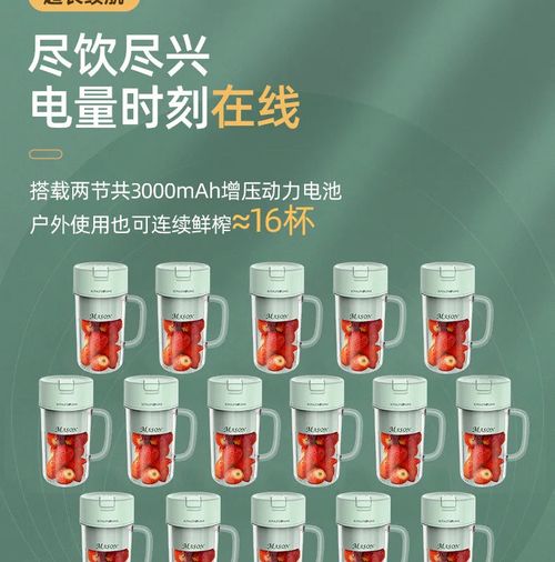 New Royalty Line Roya Mason Cup Juicer Electric Portable Stirring Crushed Smoothies Juicer New Product