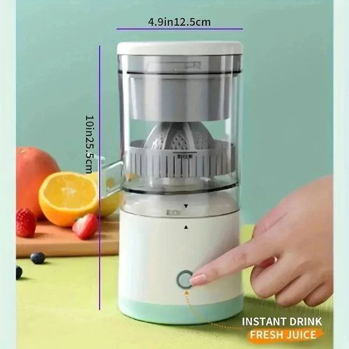 HOMEFISH Electric Juicer Juice Cup Citrus Orange Squeezer USB Charging Fruit Juicer Blender Fresh Separator Press Machine