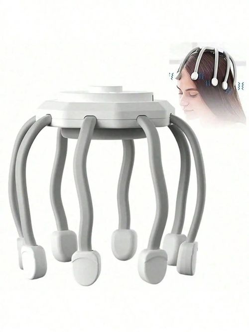 Ultra Scalp Massager, Head Massager Stress Release Massager with 8-Frequency Vibrating Contacts, 3 Modes 360 Degree Portable Ult