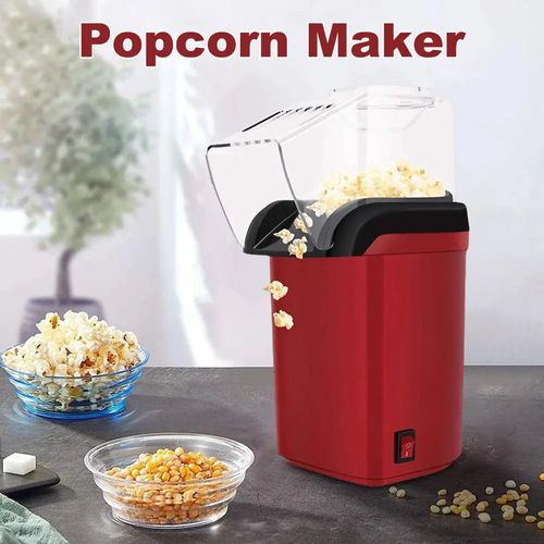 Popcorn Machine High Popping Rate Fully Automatic Popcorn Machine Electric Air Popper Mini Popcorn Machine for Home Kitchen