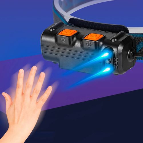 XPG+COB LED Zoom Induction Headlamp USB Rechargeable Outdoor Head Light Power Display Super Bright Headlight for Camping Fishing