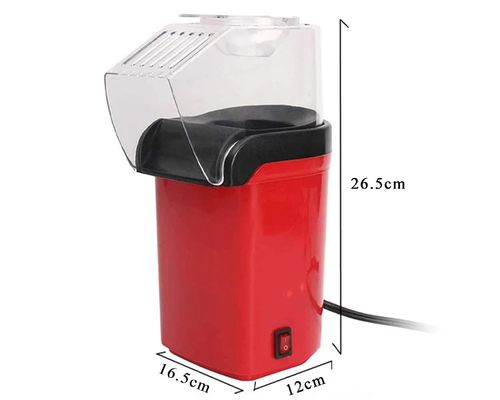 Popcorn Machine High Popping Rate Fully Automatic Popcorn Machine Electric Air Popper Mini Popcorn Machine for Home Kitchen