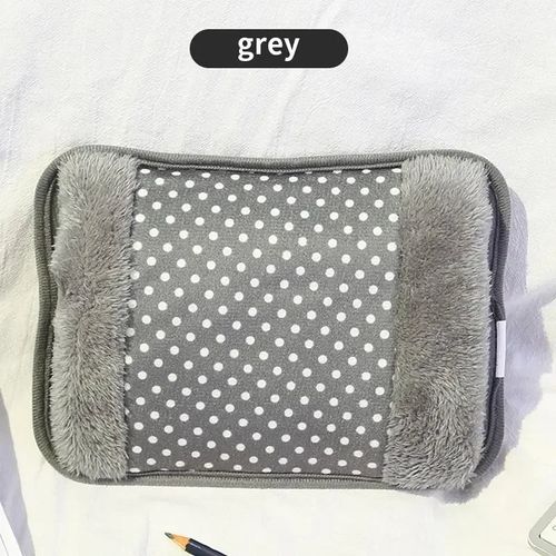 Dot Pattern Electric Hot Water Bag 500W 220V Rechargeable Winter Hand Warmer Double Insert for Cold Weather Comfort