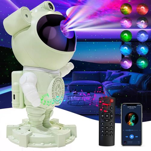 Astronaut Galaxy Projector Lamp - Star Projector Light, Bluetooth Speaker, Star and Moon Galaxy Lights for Bedroom with  remote