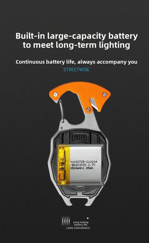 5 in1 Multifunctional Mini COB LED KeyChain Light： USB, Magnet, Opener, Screwdriver