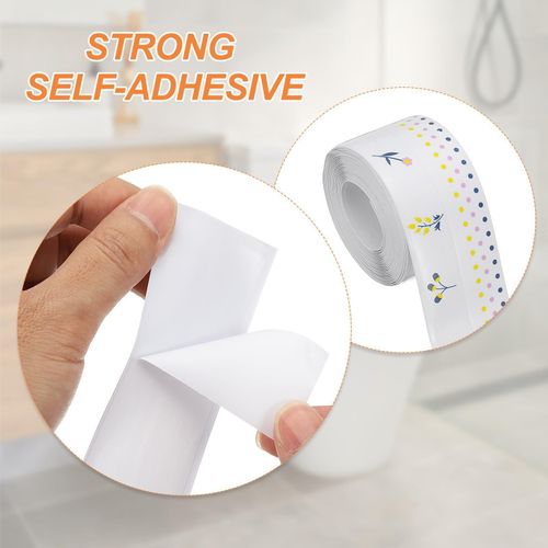 Anti-mildew stickers for kitchen and bathroom, anti-mildew tape for kitchen and bathroom, anti-mildew and waterproof stickers for sink sinks, and beautiful sewing stickers for toilets