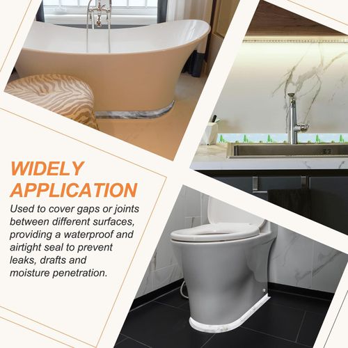 Anti-mildew stickers for kitchen and bathroom, anti-mildew tape for kitchen and bathroom, anti-mildew and waterproof stickers for sink sinks, and beautiful sewing stickers for toilets