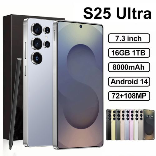 S25 Ultra features a large touchscreen with a 6.9-inch display and is equipped with Android 14. It is a popular 5G smartphone that is currently on sale.