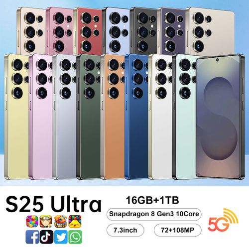S25 Ultra features a large touchscreen with a 6.9-inch display and is equipped with Android 14. It is a popular 5G smartphone that is currently on sale.