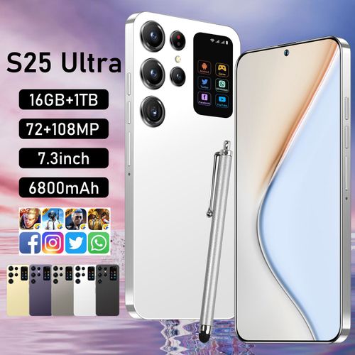 S25 Ultra features a large touchscreen with a 6.9-inch display and is equipped with Android 14. It is a popular 5G smartphone that is currently on sale.