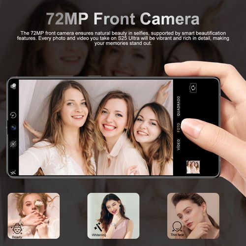 S25 Ultra features a large touchscreen with a 6.9-inch display and is equipped with Android 14. It is a popular 5G smartphone that is currently on sale.