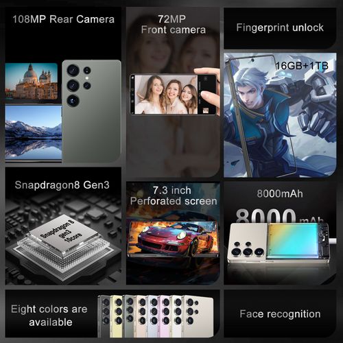 S25 Ultra features a large touchscreen with a 6.9-inch display and is equipped with Android 14. It is a popular 5G smartphone that is currently on sale.