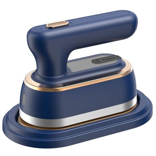 Business-level professional household ironing machine, portable mini vertical electric handheld folding electric iron for household, business and travel use (Sapphire Blue)