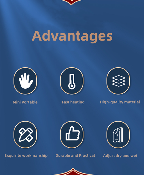 Business-level professional household ironing machine, portable mini vertical electric handheld folding electric iron for household, business and travel use (Sapphire Blue)