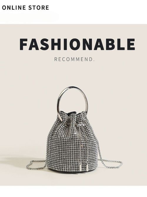 Rhinestone Evening Bag Bling Purse Sparkly Diamond Clutch Purse for Women Shoulder Handbag Cocktail Party Wedding Prom