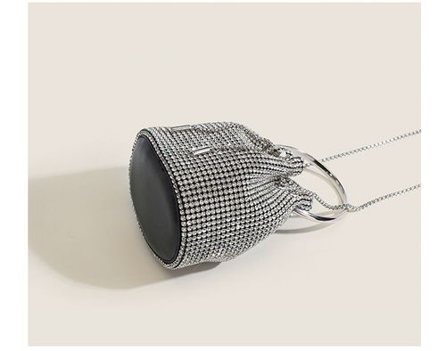 Rhinestone Evening Bag Bling Purse Sparkly Diamond Clutch Purse for Women Shoulder Handbag Cocktail Party Wedding Prom