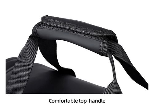 Large-capacity carry-on luggage bag with shoe compartment, dry and wet separation, lightweight and pressure-relieving, hand-held travel bag with retractable handle.