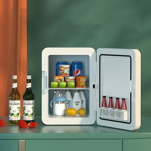 SAST car mounted mini refrigerator, car home dual-use mini beauty mini, self driving travel exclusive breast milk refrigeration, dormitory single use 16L