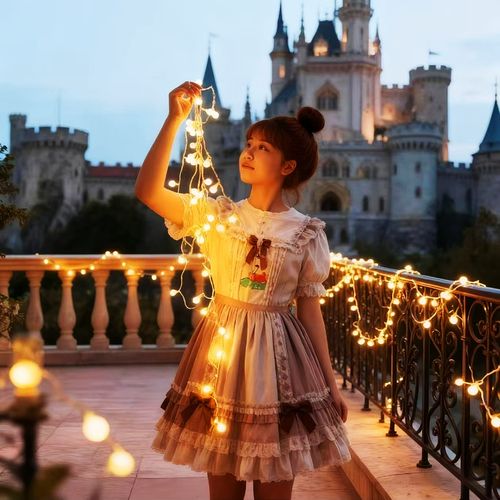 Outdoor solar light string 20FT 30 LED crystal spherical light string solar outdoor light strip with 8 lighting modes, courtyard pendant light suitable for garden, camping, and party decoration warm light