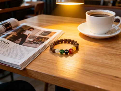 Unique fragrance five-element agate bracelet, suitable for various occasions such as business banquets and other events, bringing good luck and prosperity